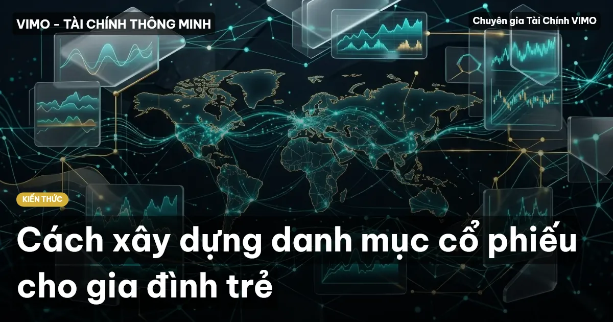 Cách xây dựng danh mục cổ phiếu cho gia đình trẻ