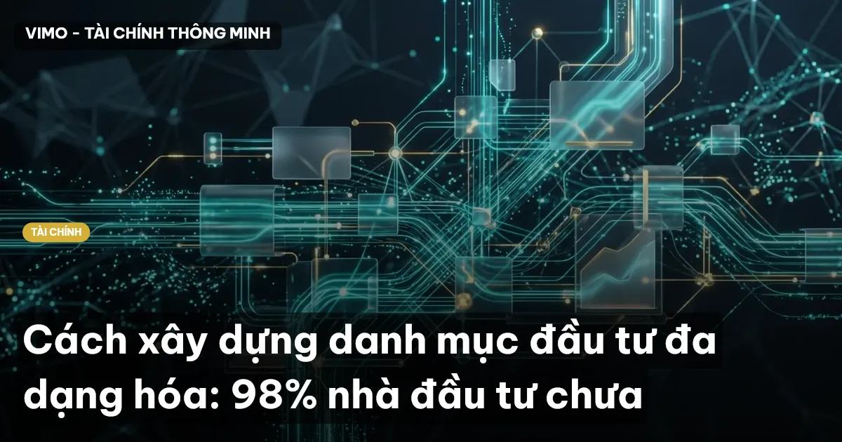 Cách xây dựng danh mục đầu tư đa dạng hóa: 98% nhà đầu tư chưa