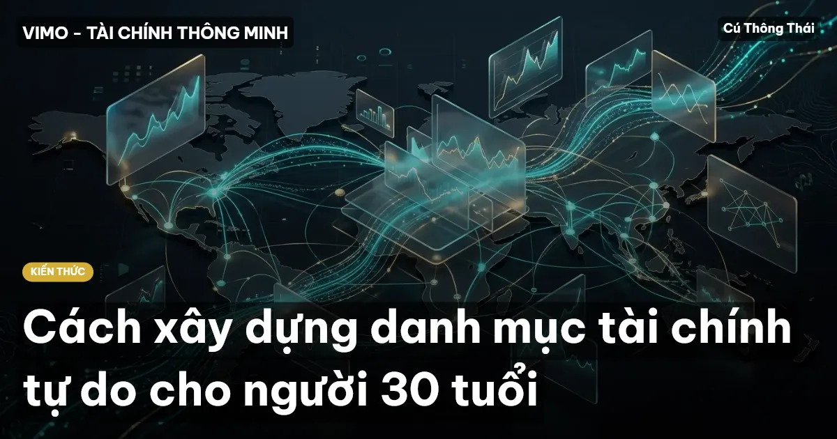 Cách xây dựng danh mục tài chính tự do cho người 30 tuổi