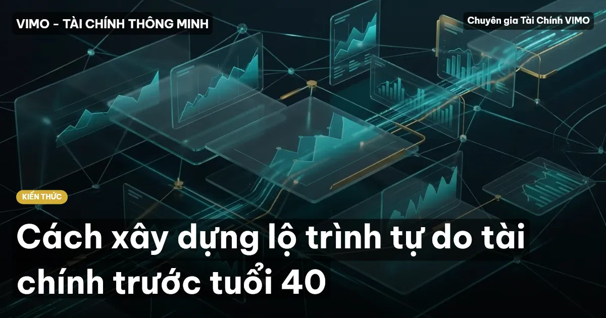 Cách xây dựng lộ trình tự do tài chính trước tuổi 40