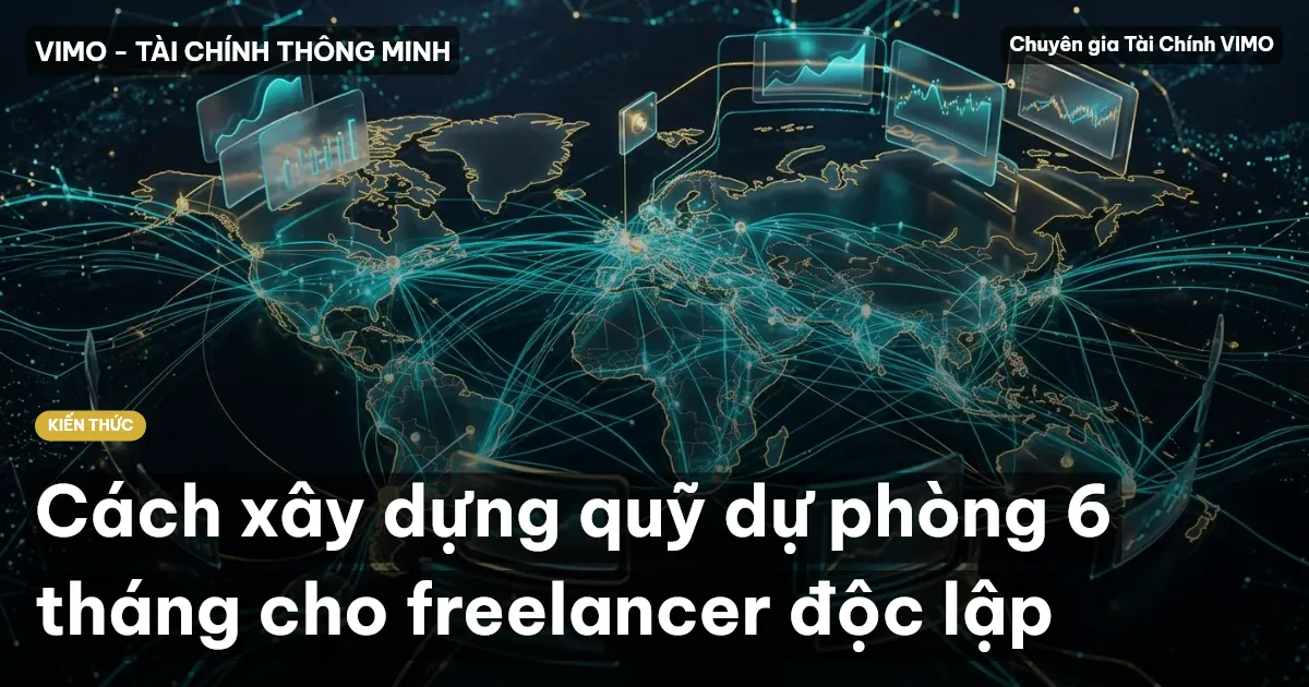 Cách xây dựng quỹ dự phòng 6 tháng cho freelancer độc lập