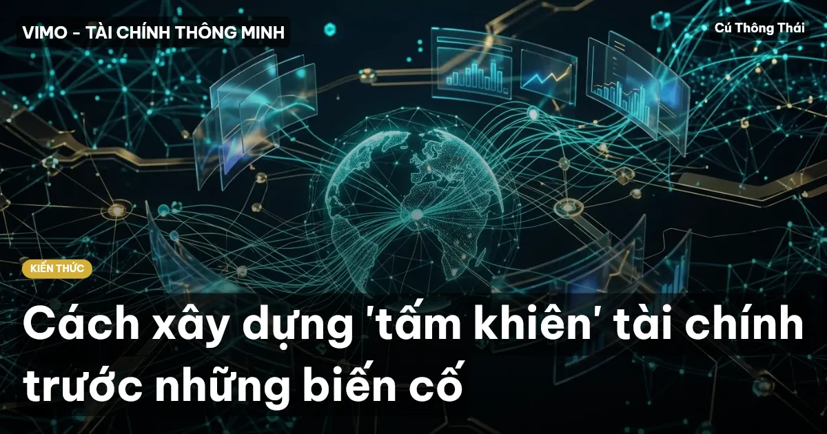 Cách xây dựng 'tấm khiên' tài chính trước những biến cố