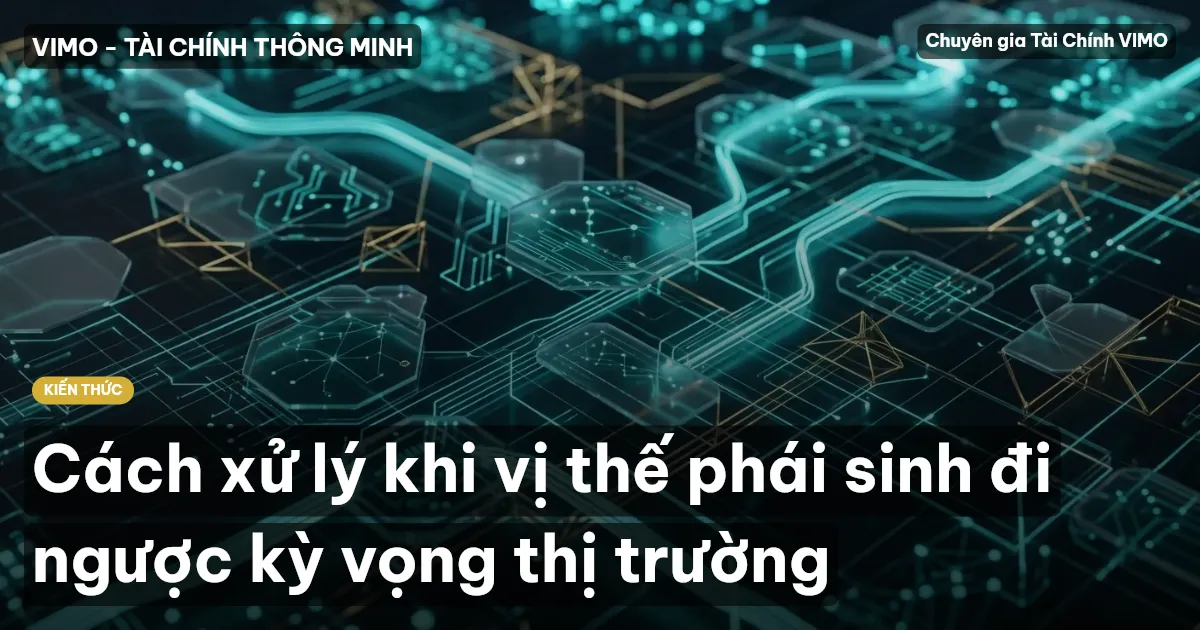 Cách xử lý khi vị thế phái sinh đi ngược kỳ vọng thị trường