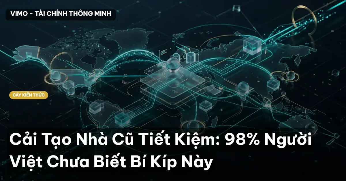 Cải Tạo Nhà Cũ Tiết Kiệm: 98% Người Việt Chưa Biết Bí Kíp Này
