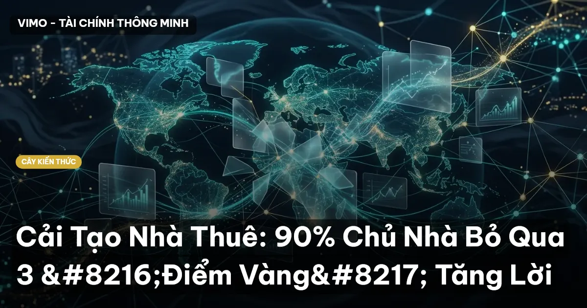 Cải Tạo Nhà Thuê: 90% Chủ Nhà Bỏ Qua 3 ‘Điểm Vàng’ Tăng Lời