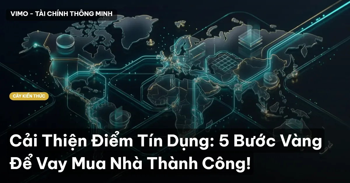 Cải Thiện Điểm Tín Dụng: 5 Bước Vàng Để Vay Mua Nhà Thành Công!