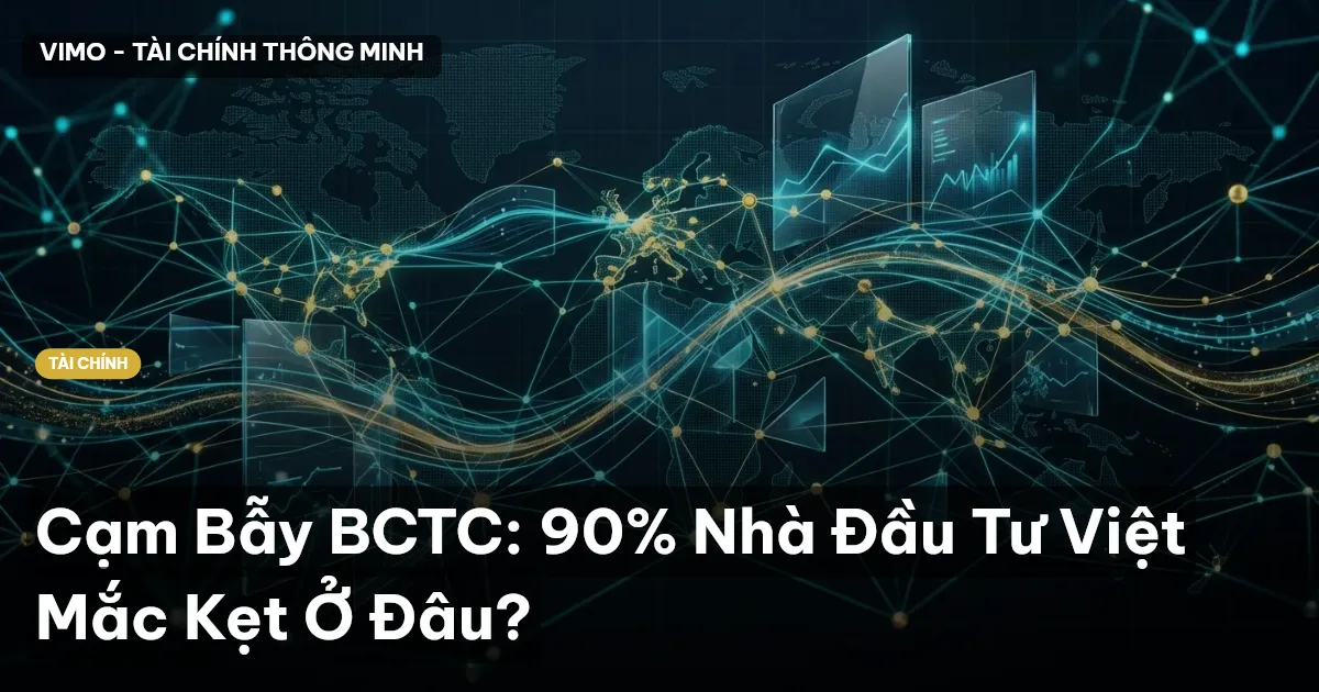 Cạm Bẫy BCTC: 90% Nhà Đầu Tư Việt Mắc Kẹt Ở Đâu?