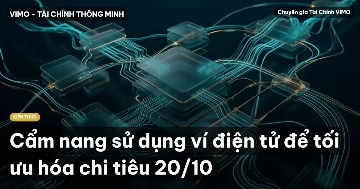 Cẩm nang sử dụng ví điện tử để tối ưu hóa chi tiêu 20/10