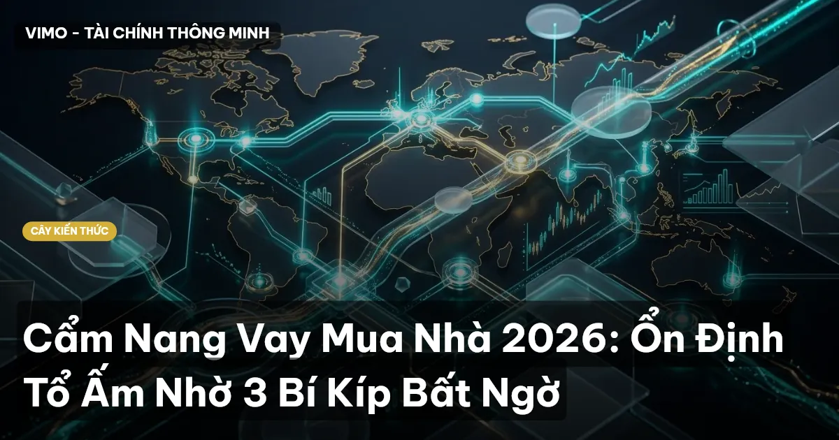 Cẩm Nang Vay Mua Nhà 2026: Ổn Định Tổ Ấm Nhờ 3 Bí Kíp Bất Ngờ