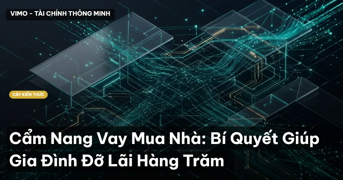 Cẩm Nang Vay Mua Nhà: Bí Quyết Giúp Gia Đình Đỡ Lãi Hàng Trăm