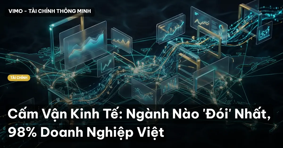 Cấm Vận Kinh Tế: Ngành Nào 'Đói' Nhất, 98% Doanh Nghiệp Việt
