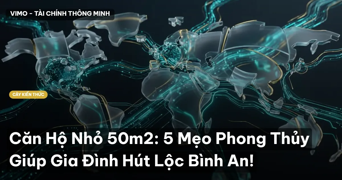 Căn Hộ Nhỏ 50m2: 5 Mẹo Phong Thủy Giúp Gia Đình Hút Lộc Bình An!