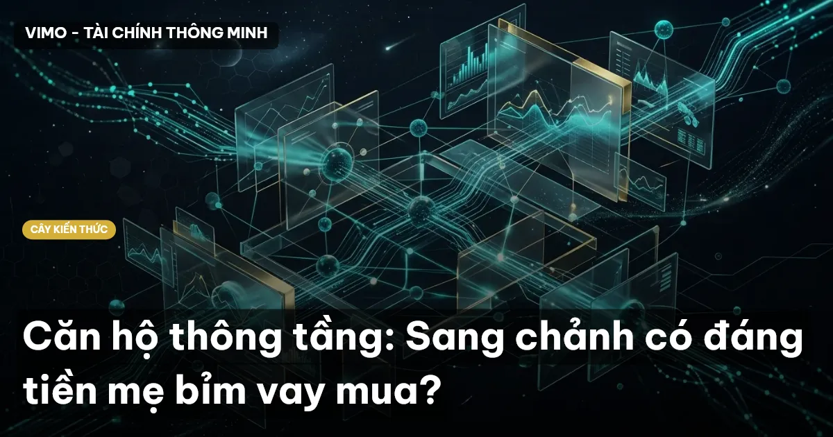 Căn hộ thông tầng: Sang chảnh có đáng tiền mẹ bỉm vay mua?