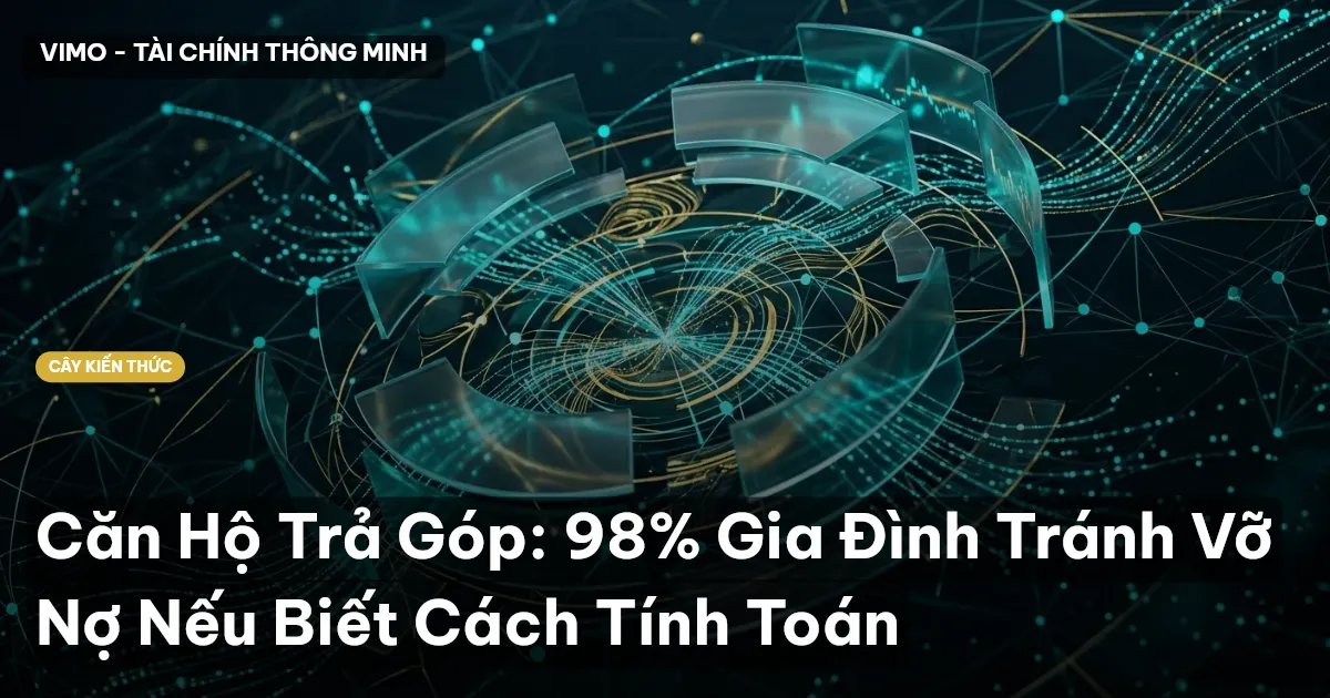 Căn Hộ Trả Góp: 98% Gia Đình Tránh Vỡ Nợ Nếu Biết Cách Tính Toán