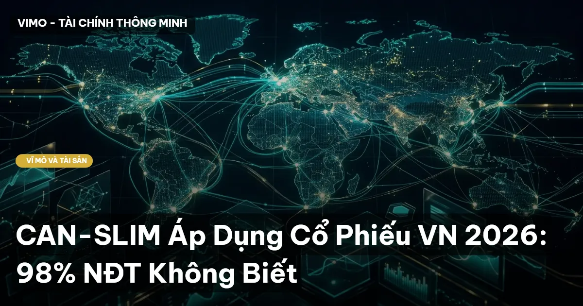 CAN-SLIM Áp Dụng Cổ Phiếu VN 2026: 98% NĐT Không Biết