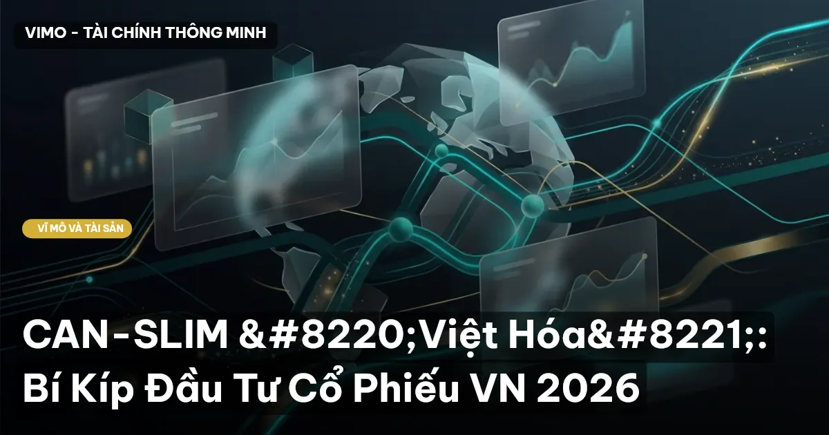 CAN-SLIM “Việt Hóa”: Bí Kíp Đầu Tư Cổ Phiếu VN 2026