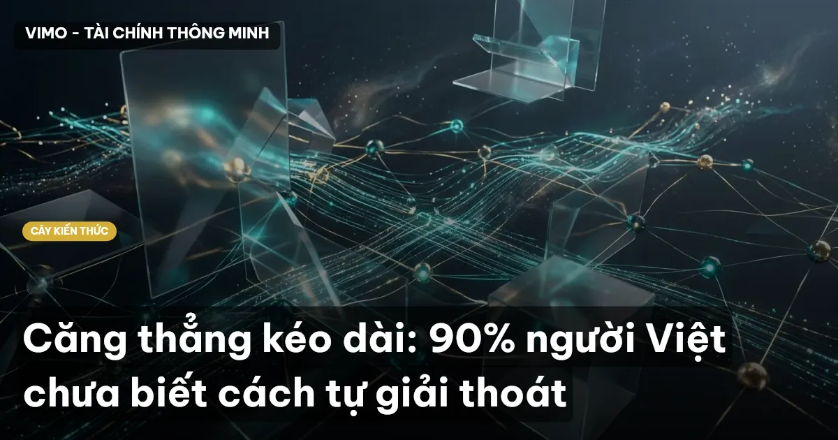Căng thẳng kéo dài: 90% người Việt chưa biết cách tự giải thoát
