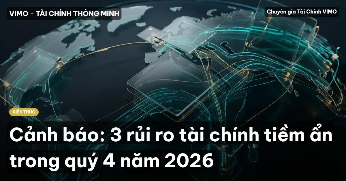 Cảnh báo: 3 rủi ro tài chính tiềm ẩn trong quý 4 năm 2026