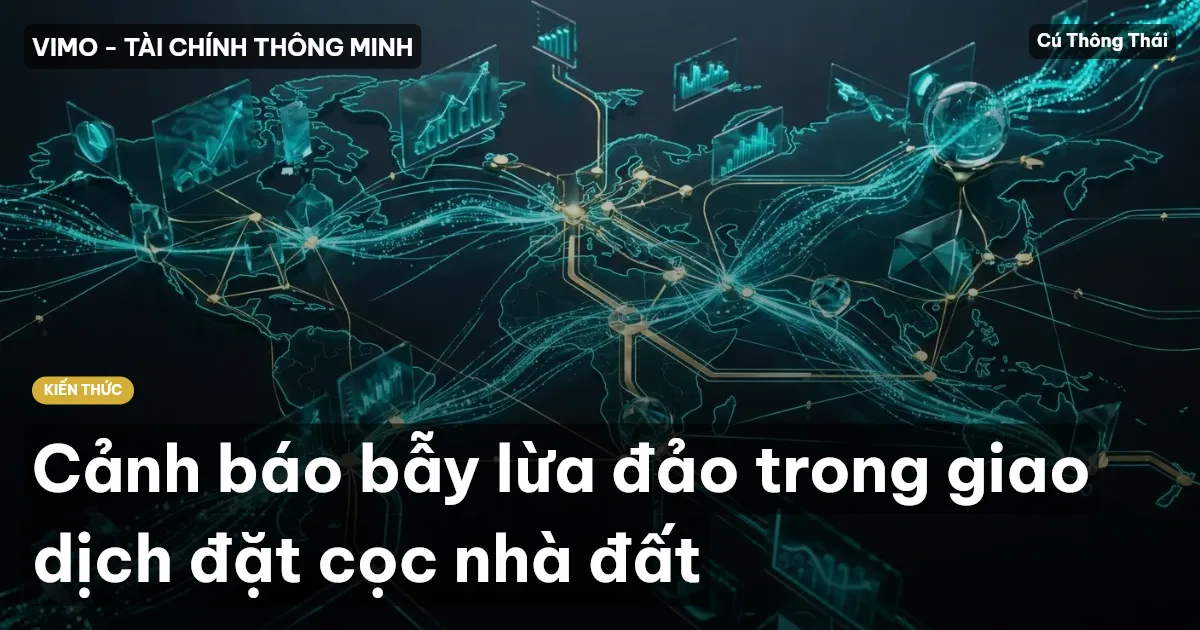 Cảnh báo bẫy lừa đảo trong giao dịch đặt cọc nhà đất