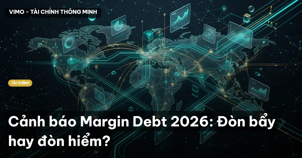 Cảnh báo Margin Debt 2026: Đòn bẩy hay đòn hiểm?