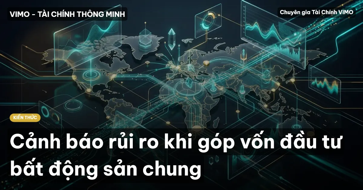 Cảnh báo rủi ro khi góp vốn đầu tư bất động sản chung
