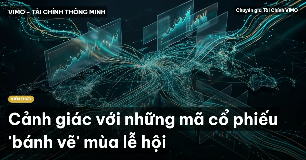 Cảnh giác với những mã cổ phiếu 'bánh vẽ' mùa lễ hội