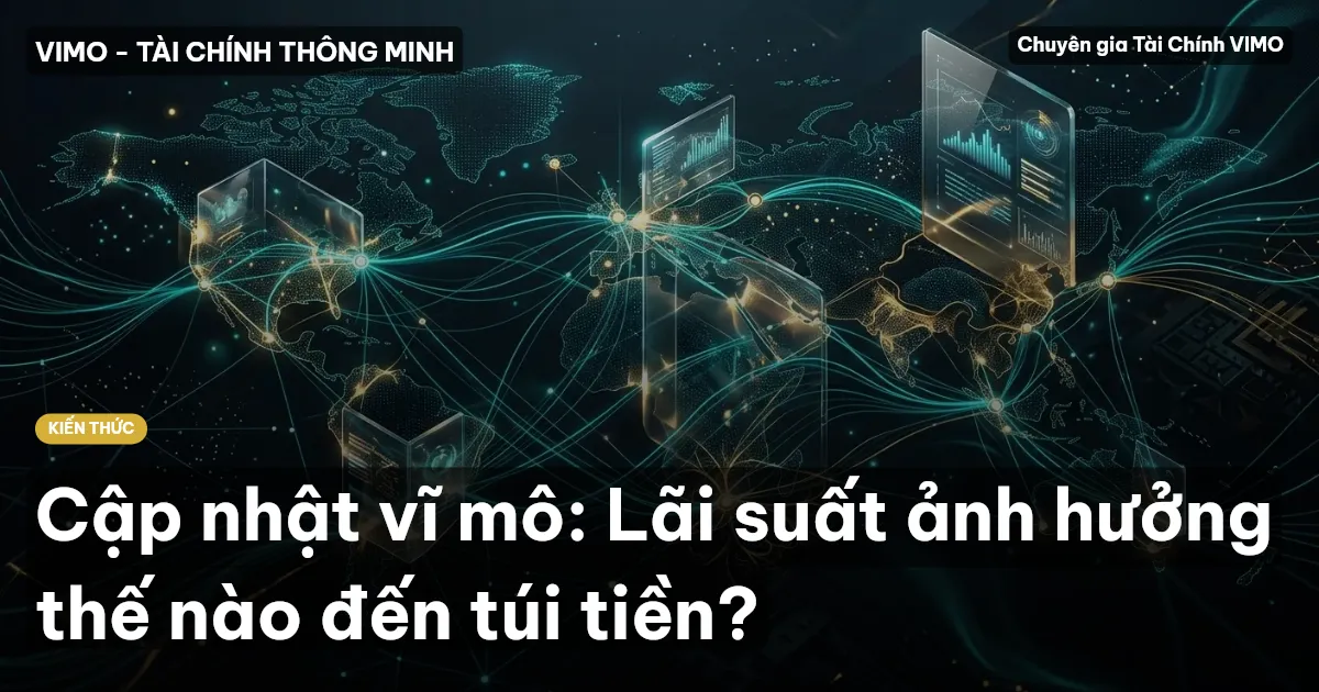 Cập nhật vĩ mô: Lãi suất ảnh hưởng thế nào đến túi tiền?