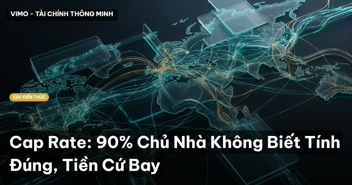 Cap Rate: 90% Chủ Nhà Không Biết Tính Đúng, Tiền Cứ Bay