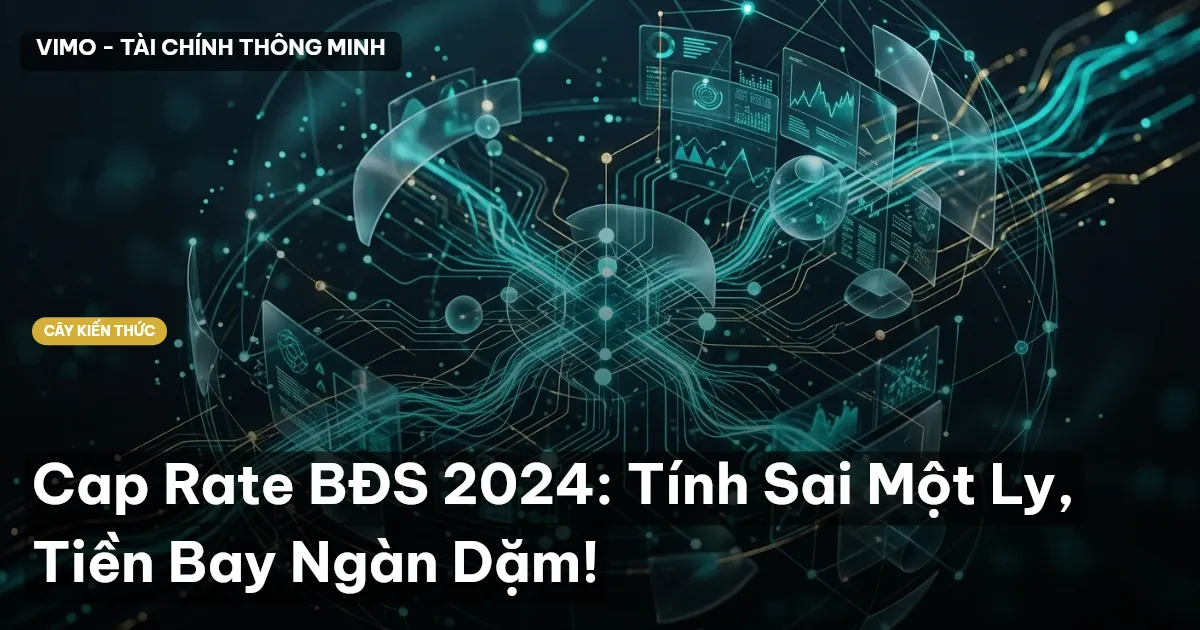 Cap Rate BĐS 2024: Tính Sai Một Ly, Tiền Bay Ngàn Dặm!