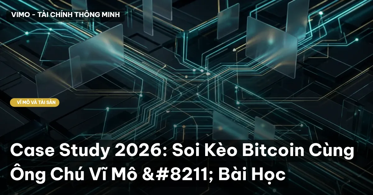 Case Study 2026: Soi Kèo Bitcoin Cùng Ông Chú Vĩ Mô – Bài Học