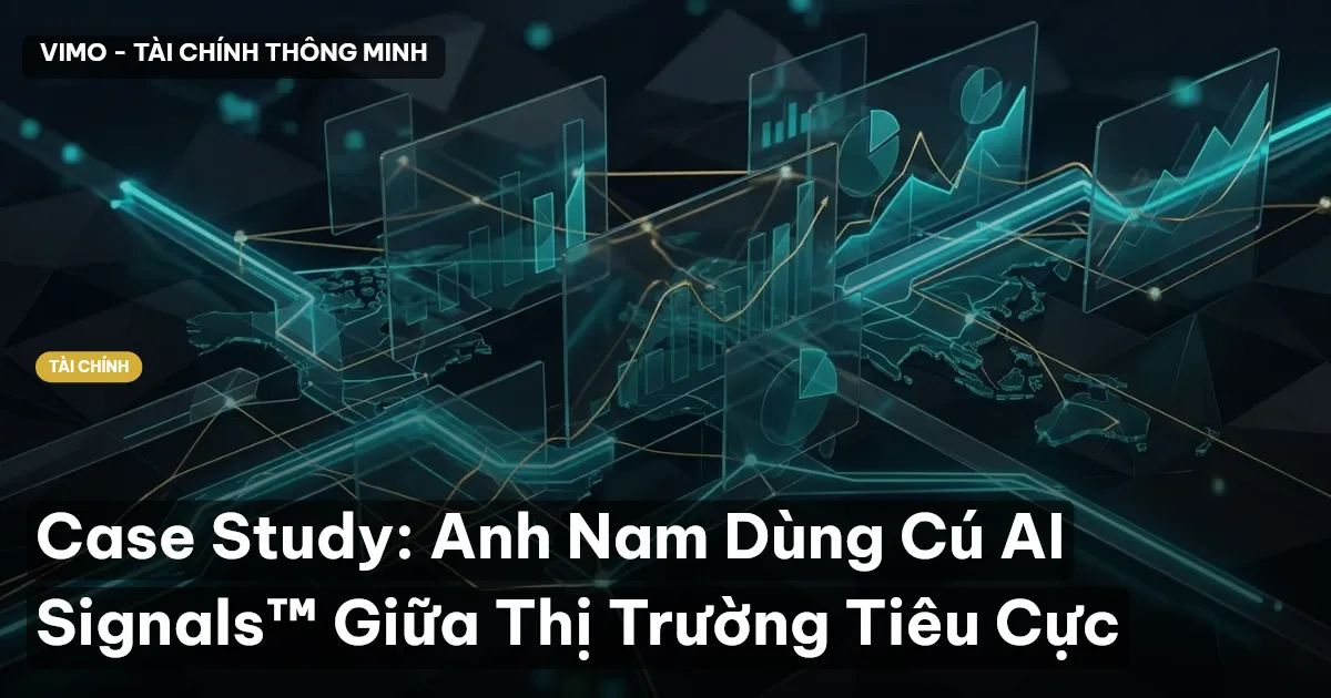 Case Study: Anh Nam Dùng Cú AI Signals™ Giữa Thị Trường Tiêu Cực