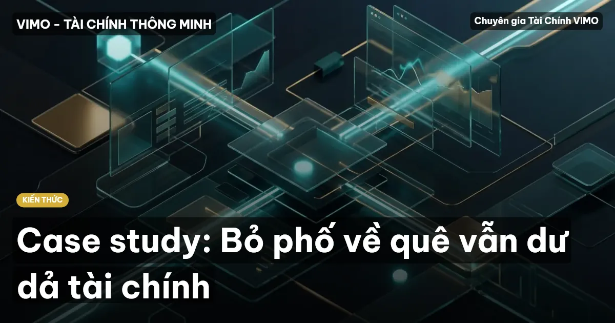 Case study: Bỏ phố về quê vẫn dư dả tài chính