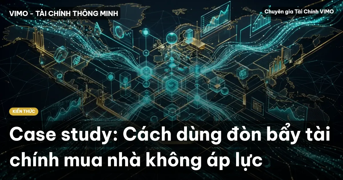 Case study: Cách dùng đòn bẩy tài chính mua nhà không áp lực