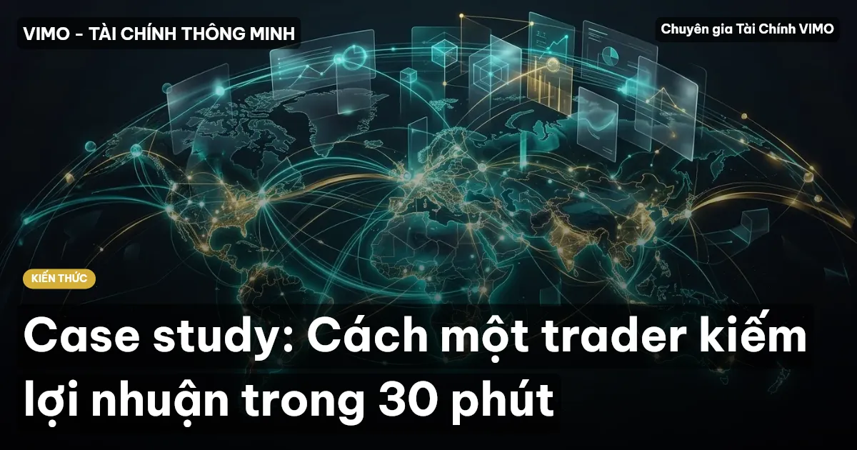 Case study: Cách một trader kiếm lợi nhuận trong 30 phút
