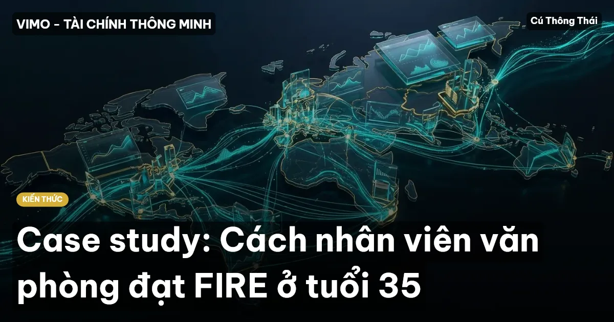Case study: Cách nhân viên văn phòng đạt FIRE ở tuổi 35
