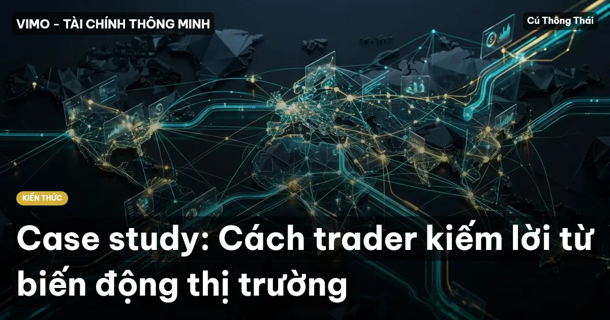 Case study: Cách trader kiếm lời từ biến động thị trường