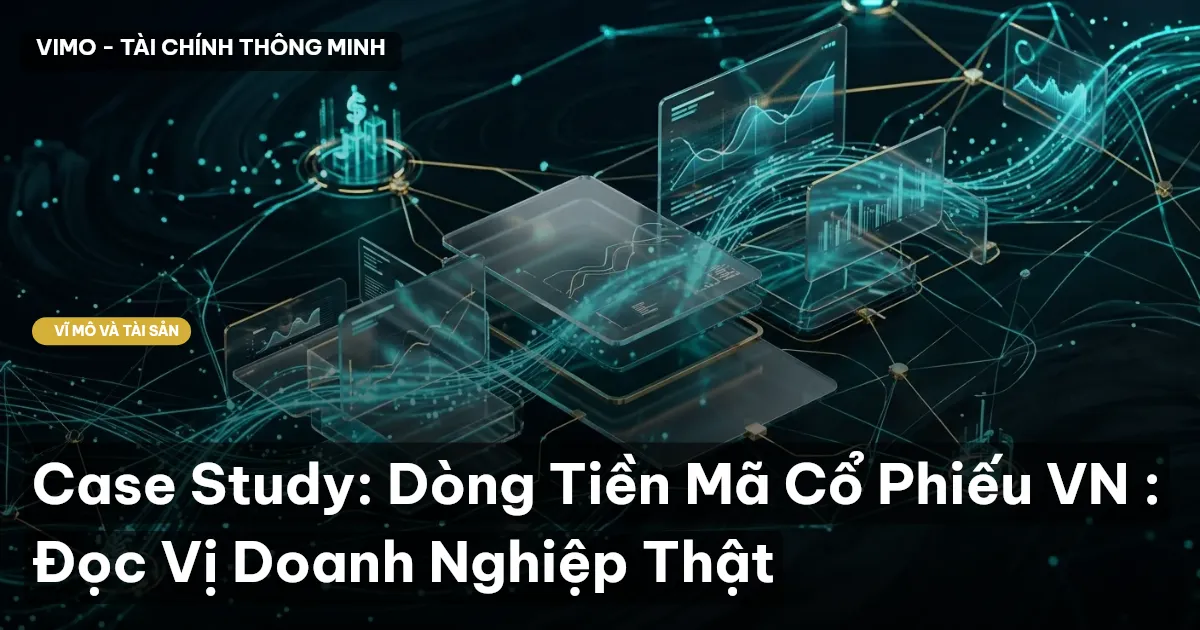 Case Study: Dòng Tiền Mã Cổ Phiếu VN : Đọc Vị Doanh Nghiệp Thật