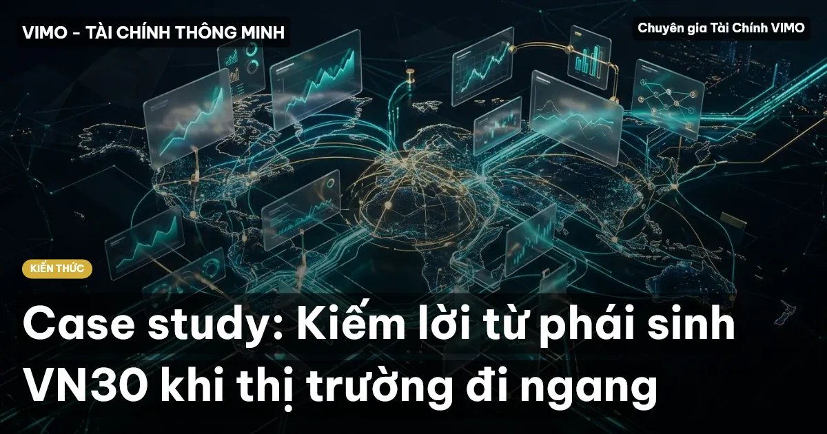 Case study: Kiếm lời từ phái sinh VN30 khi thị trường đi ngang