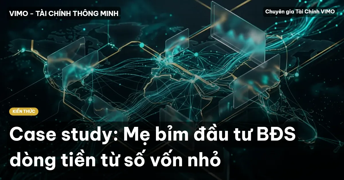 Case study: Mẹ bỉm đầu tư BĐS dòng tiền từ số vốn nhỏ