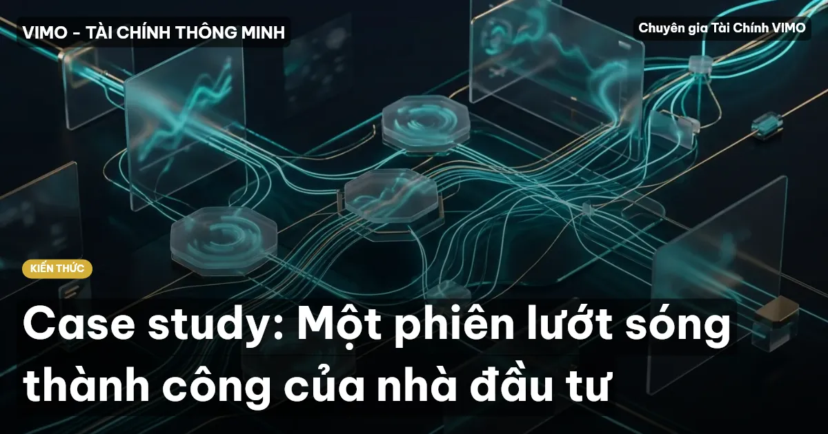 Case study: Một phiên lướt sóng thành công của nhà đầu tư