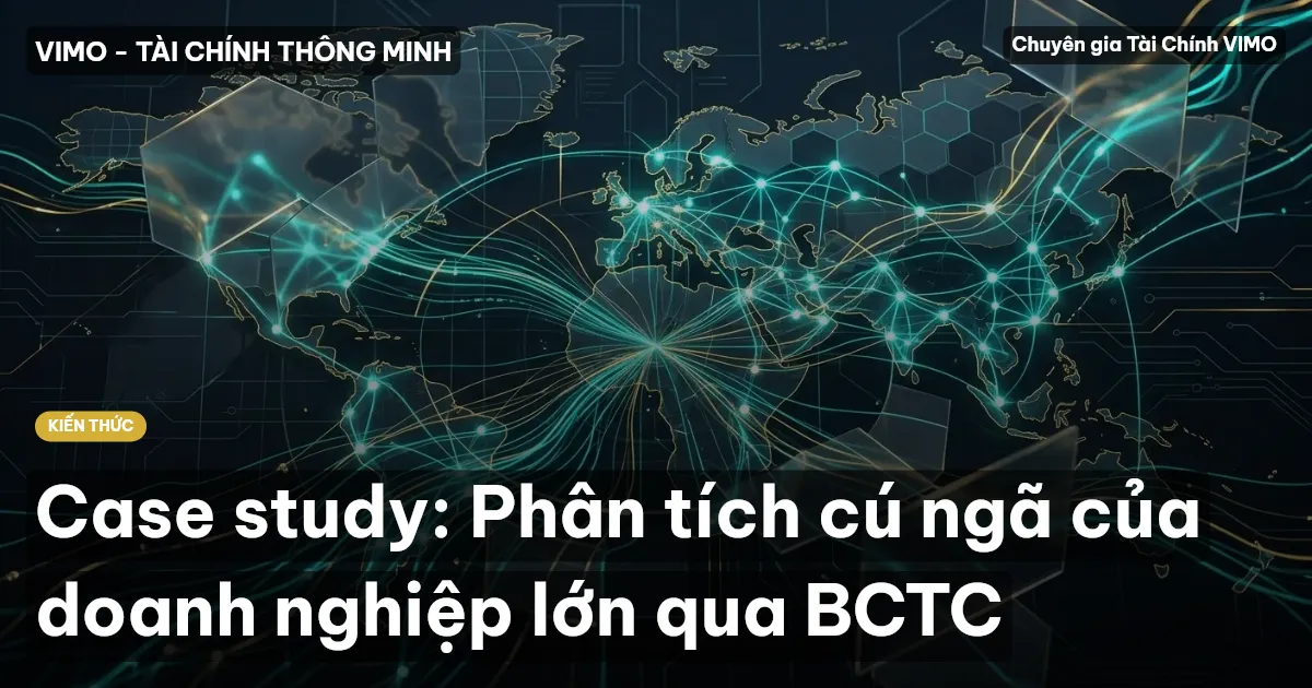 Case study: Phân tích cú ngã của doanh nghiệp lớn qua BCTC