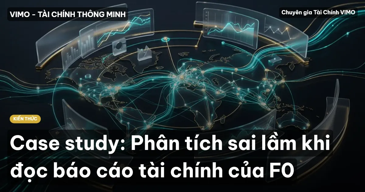 Case study: Phân tích sai lầm khi đọc báo cáo tài chính của F0