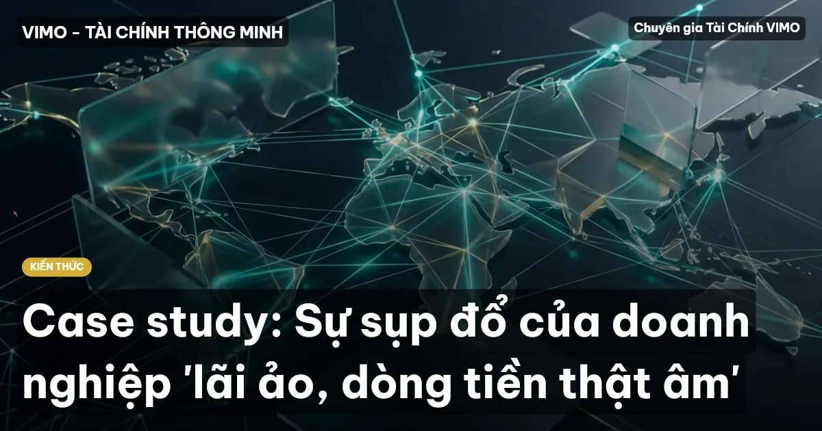 Case study: Sự sụp đổ của doanh nghiệp 'lãi ảo, dòng tiền thật âm'
