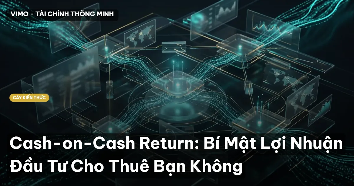 Cash-on-Cash Return: Bí Mật Lợi Nhuận Đầu Tư Cho Thuê Bạn Không