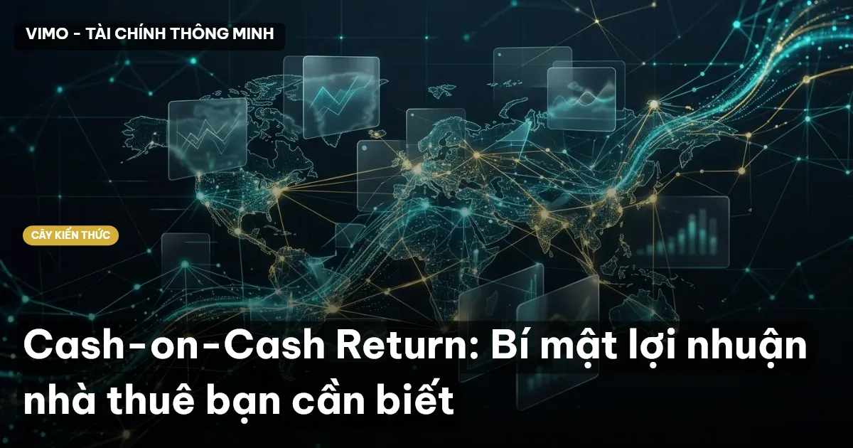 Cash-on-Cash Return: Bí mật lợi nhuận nhà thuê bạn cần biết