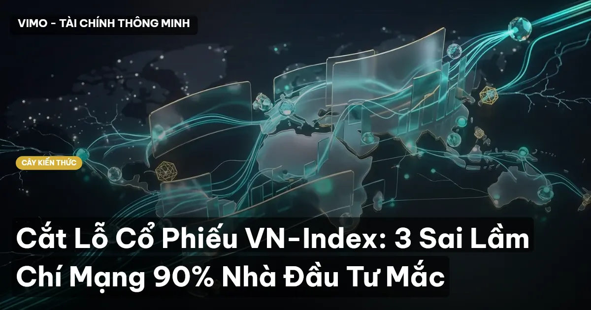 Cắt Lỗ Cổ Phiếu VN-Index: 3 Sai Lầm Chí Mạng 90% Nhà Đầu Tư Mắc