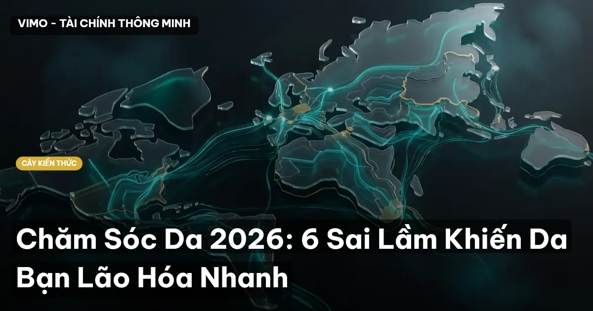 Chăm Sóc Da 2026: 6 Sai Lầm Khiến Da Bạn Lão Hóa Nhanh