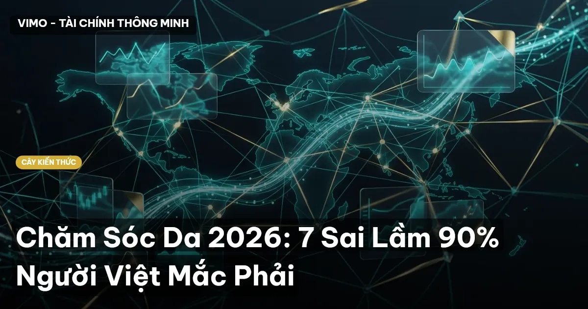 Chăm Sóc Da 2026: 7 Sai Lầm 90% Người Việt Mắc Phải