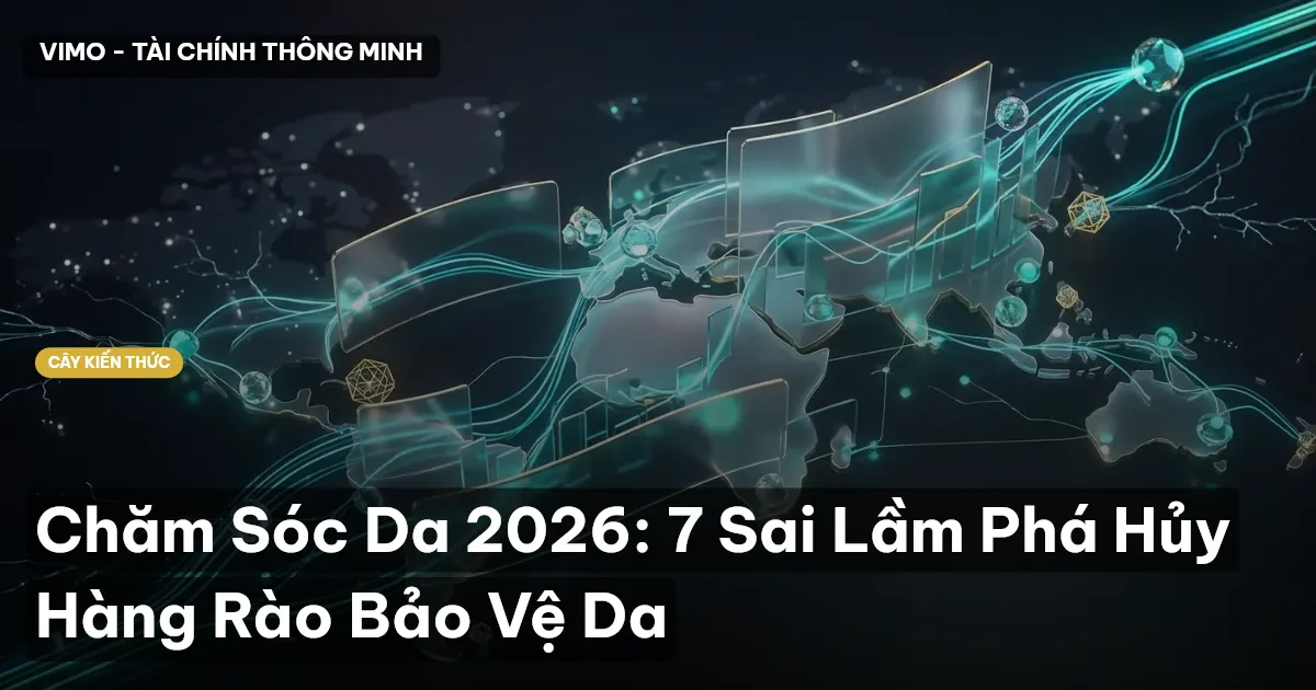 Chăm Sóc Da 2026: 7 Sai Lầm Phá Hủy Hàng Rào Bảo Vệ Da