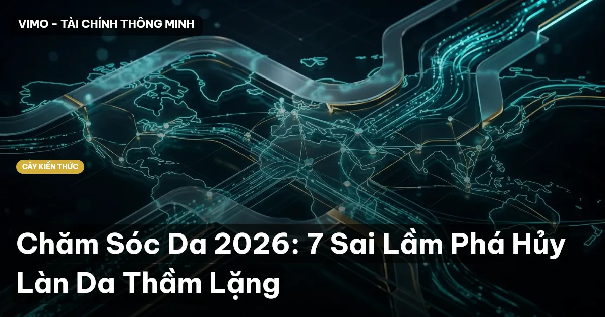 Chăm Sóc Da 2026: 7 Sai Lầm Phá Hủy Làn Da Thầm Lặng